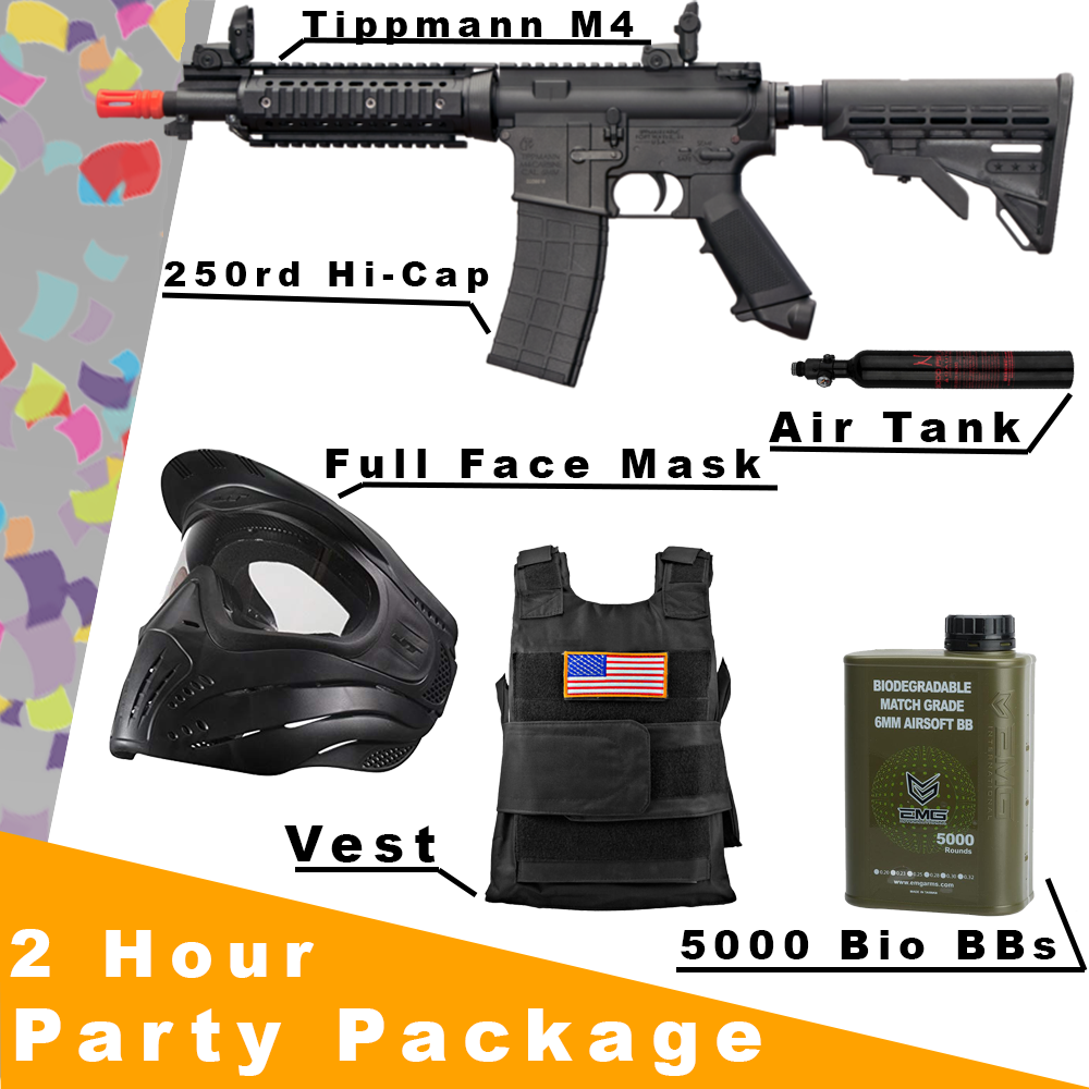 Airsoft Party Package